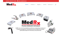 Tablet Screenshot of medrx-int.com